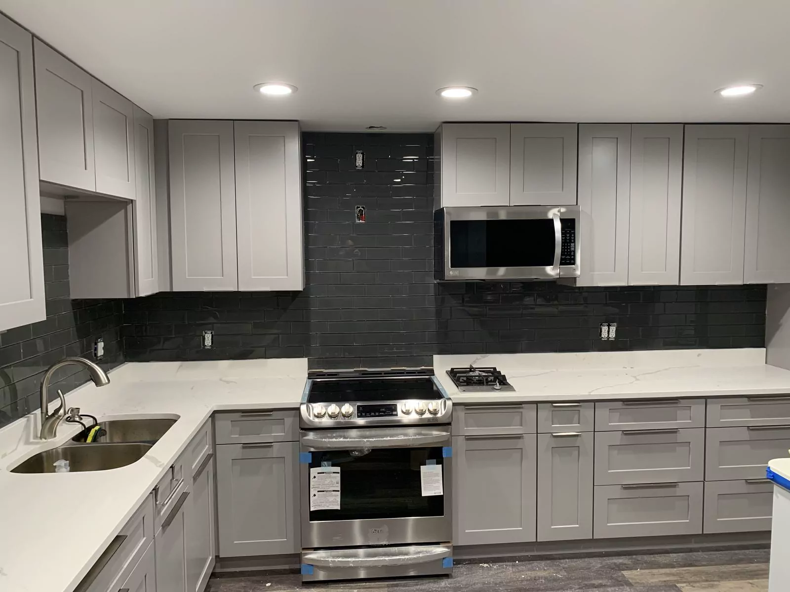 Charcoal kitchen by The Flip Fixer