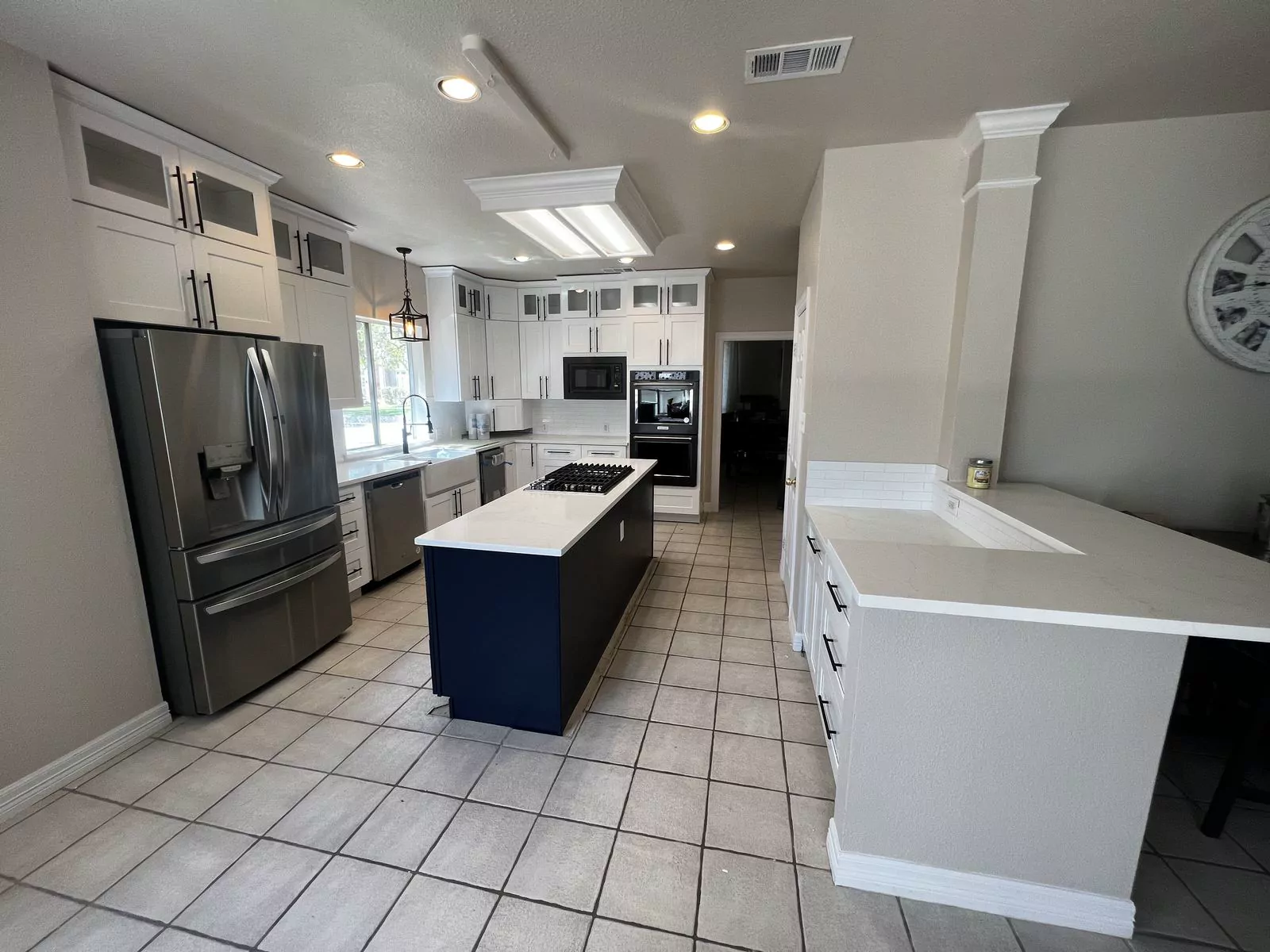 Two-tone kitchen by The Flip Fixer