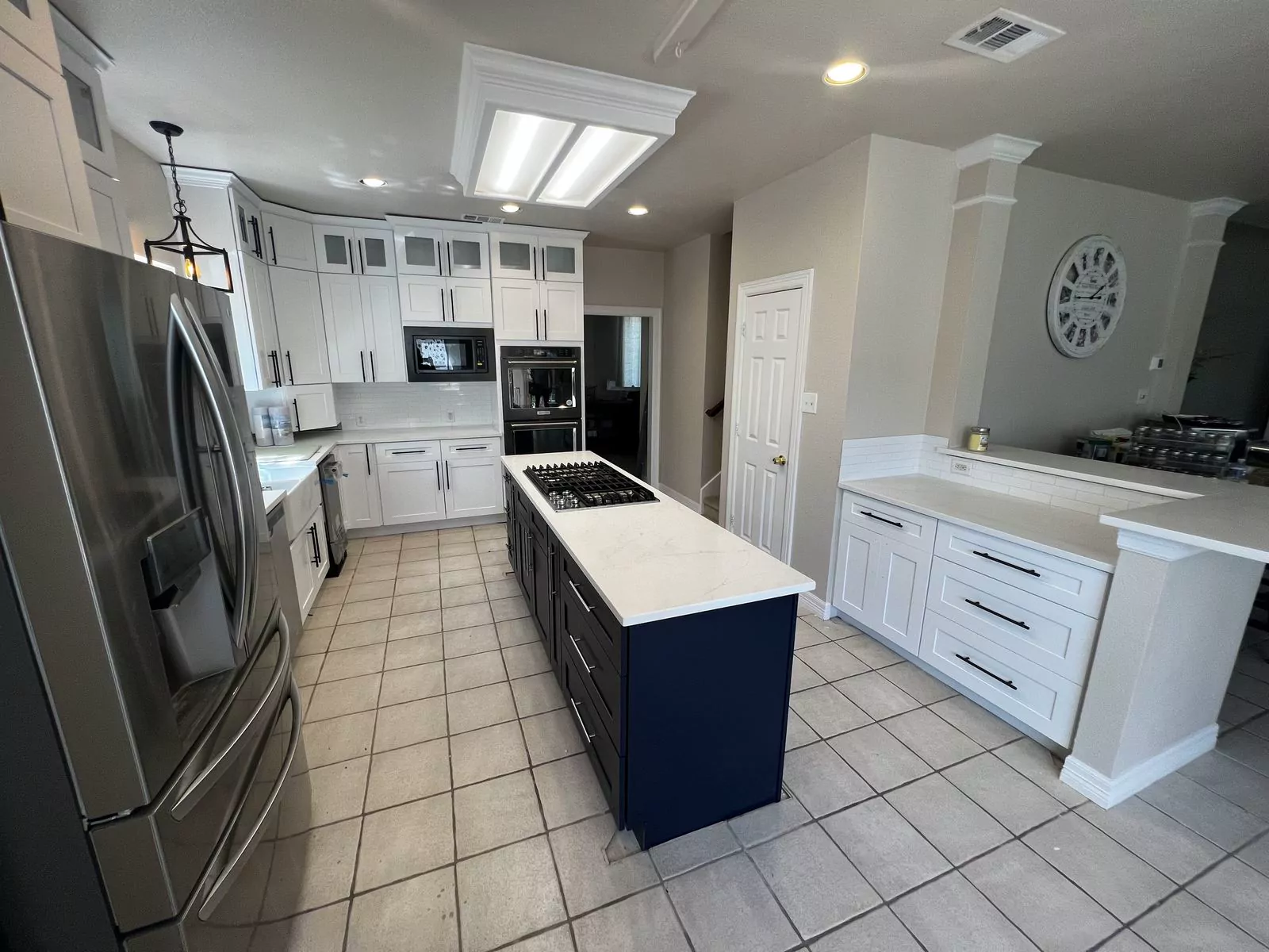 Two-tone kitchen by The Flip Fixer