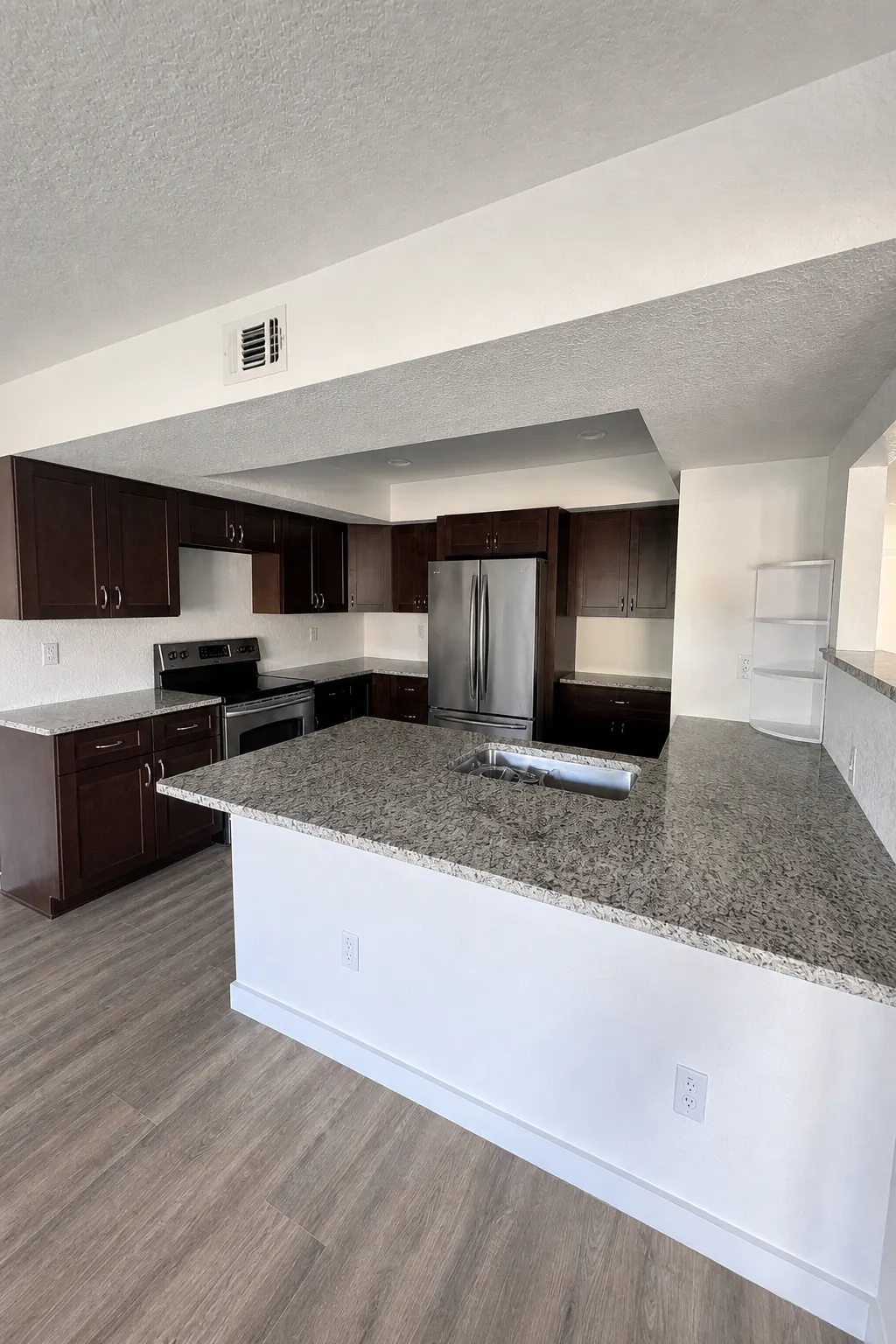 Finished kitchen after fire rebuild by The Flip Fixer