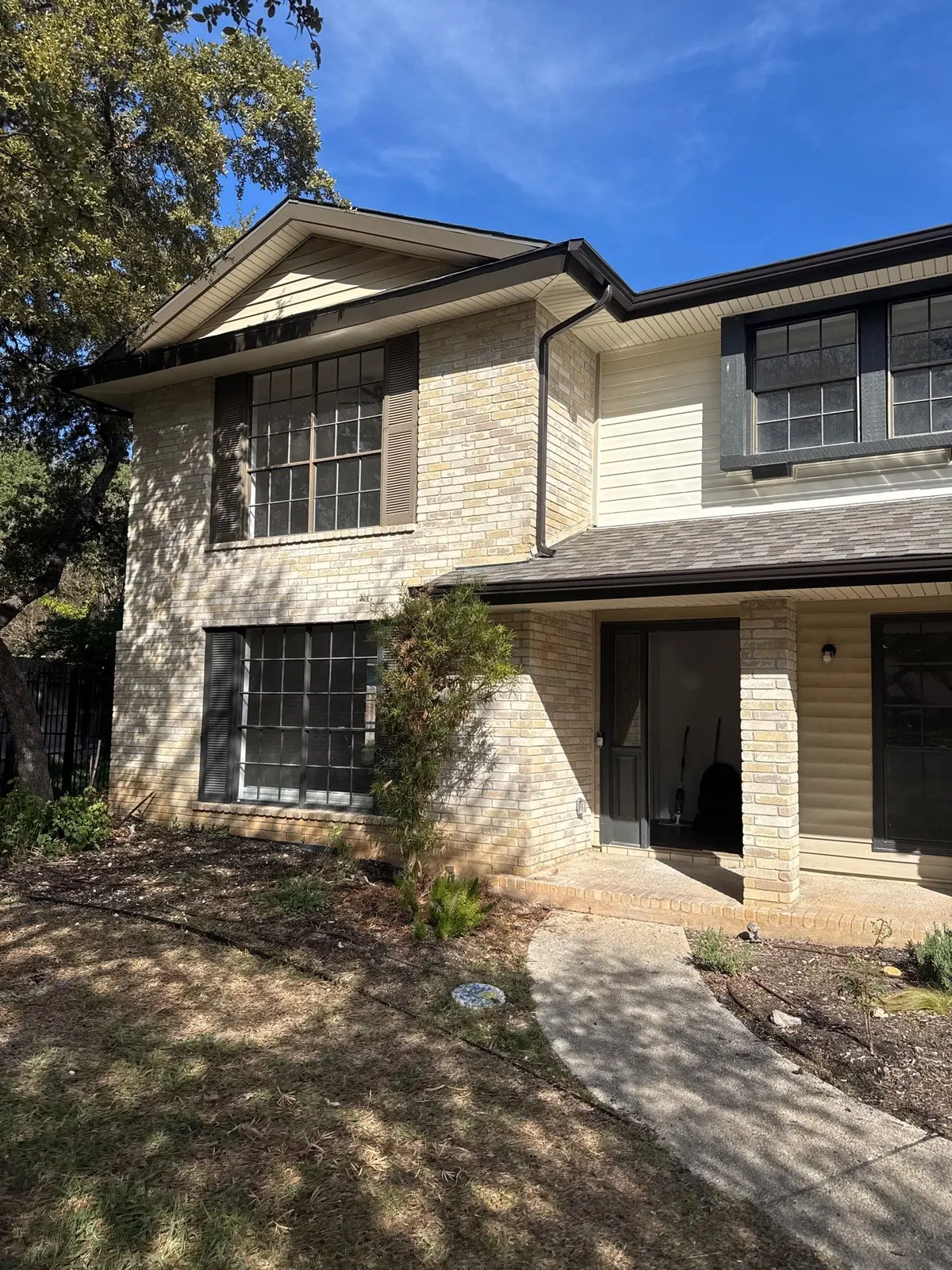 Finished front exterior after fire rebuild by The Flip Fixer
